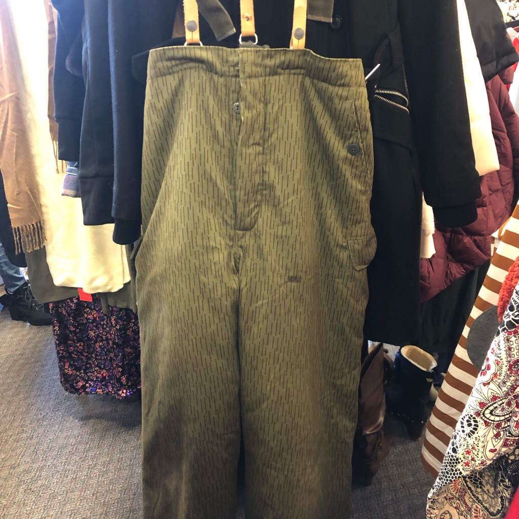 Extra Stark Insulated Work Pants With Suspenders